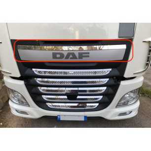 STAINLESS STEEL PLATE ON MATTE DAF XF 106