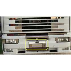 PLACCHETTA INOX PORTA TARGA IVECO EUROSTAR