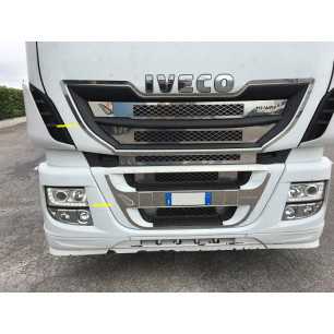 STAINLESS STEEL PLATES FOR STRALIS HI-WAY/XP EXTERNAL GRILLE