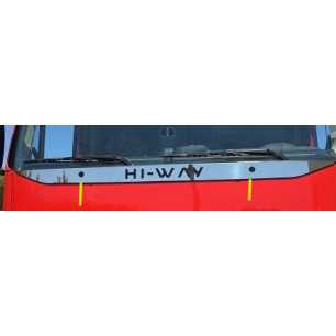 STAINLESS STEEL PLATE UNDER GLASS STRALIS HI-WAY/XP