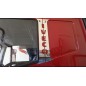 STAINLESS STEEL DOOR PLATE KIT IN 4 PCS WITH "IVECO" STRALIS HI-WAY/XP LETTERING