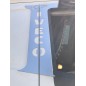 STAINLESS STEEL DOOR PLATE KIT IN 4 PCS WITH "IVECO" LETTERING MODEL 2 STRALIS HI-WAY/XP