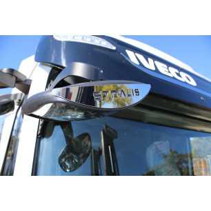 STAINLESS STEEL PLATE FOR FIFTH MIRROR WITH "STRALIS" LETTERING STRALIS HI-WAY/XP