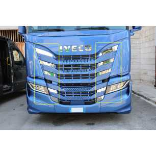 STAINLESS STEEL PROFILE KIT FOR INTERNAL MASK 14 PCS IVECO S-WAY