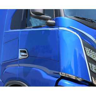 STAINLESS STEEL PLATE KIT DEFLECTOR + DOOR IVECO S-WAY