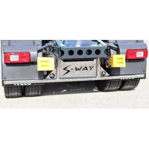 REAR STAINLESS STEEL PROFILE WITH S-WAY IVECO SHEET METAL