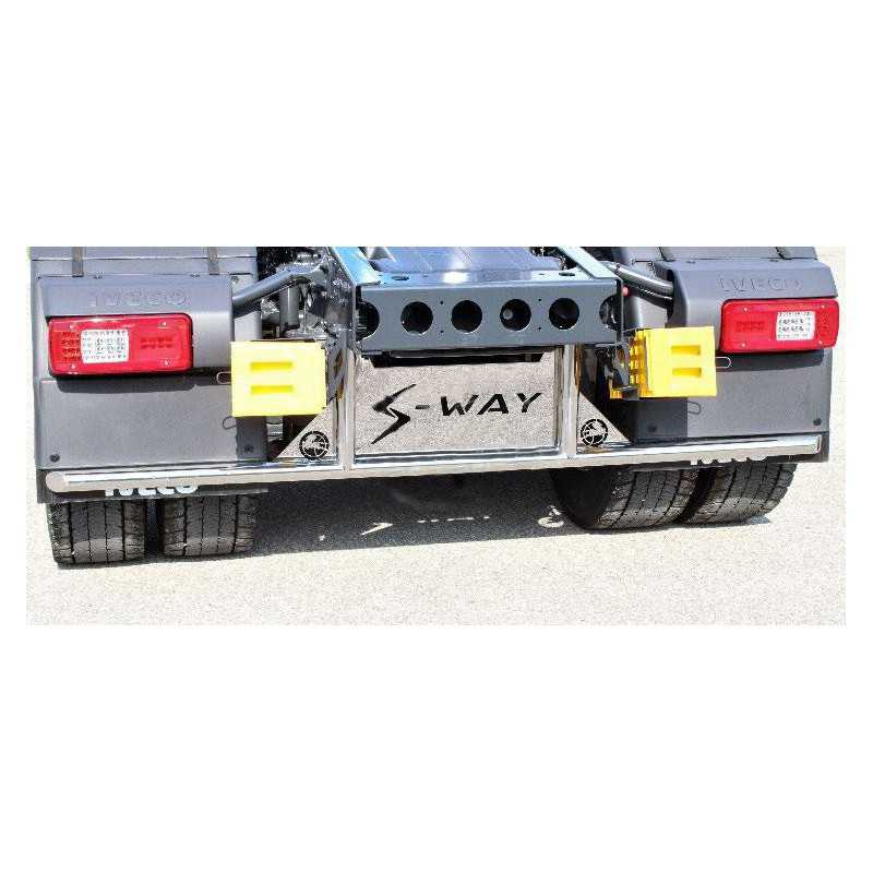 REAR STAINLESS STEEL PROFILE WITH S-WAY IVECO SHEET METAL