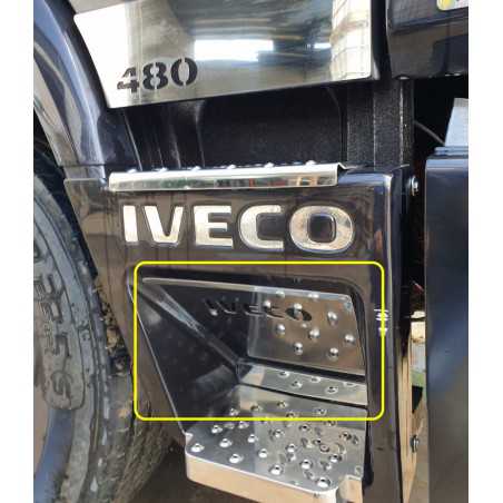 PLACCHETTE INOX PER PEDANE INTERNE IVECO TURBOSTAR