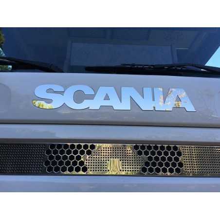 SCRITTA SCANIA INOX FRONTALE SCANIA L