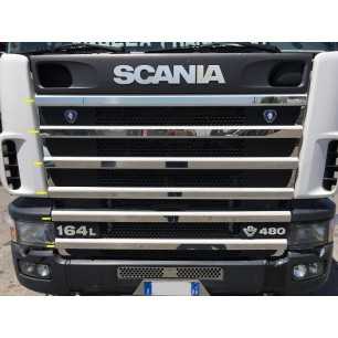 EXTERNAL STAINLESS STEEL MATTE KIT 16 PCS SCANIA L