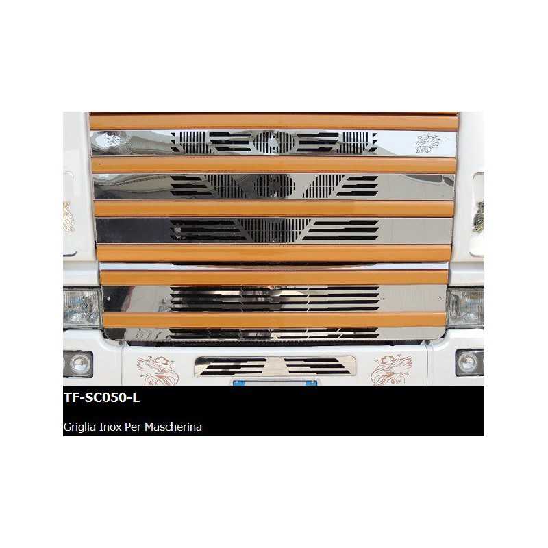 7-PIECE STAINLESS STEEL MATTE KIT TO BE REPLACED AT THE ORIGINAL SCANIA L