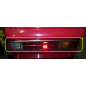 STAINLESS STEEL COATING ON REAR LIGHT SCANIA L