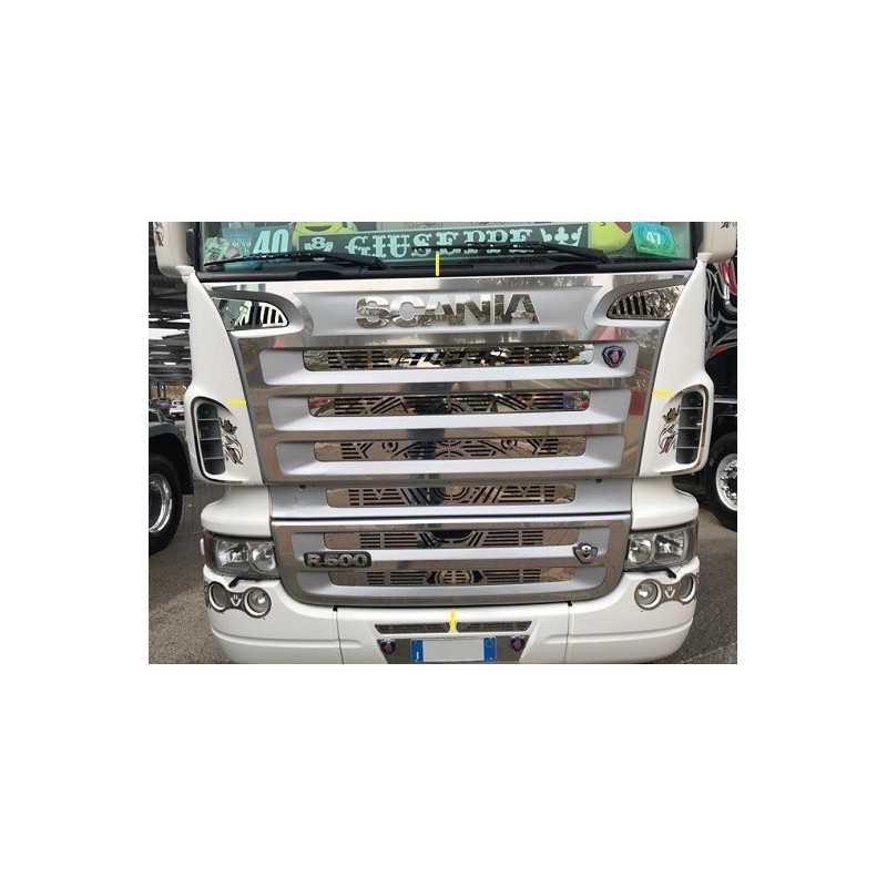 EXTERNAL STAINLESS STEEL MATTE KIT 6 PCS SCANIA R