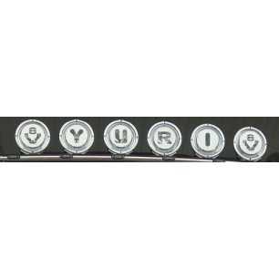 COPRI FARO INOX PER FARO BRITAX 1PZ SCANIA R
