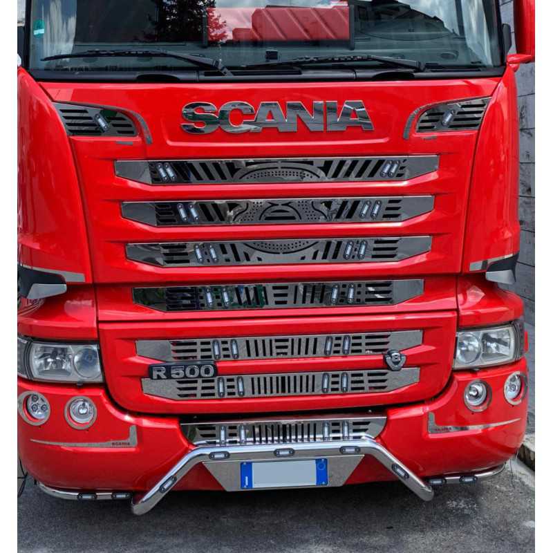 Mascherina Inox V8 Scania Streamline
