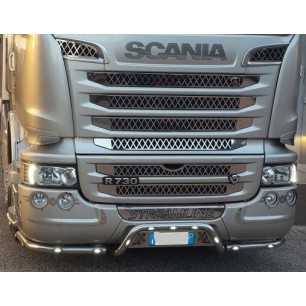 MASCHERINA INOX SOSTITUTIVA A ROMBI SCANIA STREAMLINE