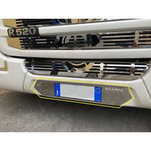 STAINLESS STEEL PLATE HOLDER SCANIA STREAMLINE