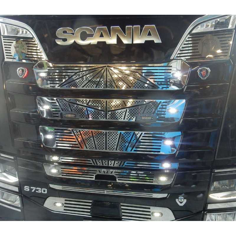 DIAMOND SHAPE STAINLESS STEEL MASK KIT SCANIA S