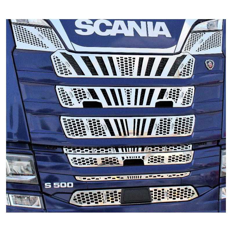 KIT MASCHERINA INOX INTERNA SCANIA S