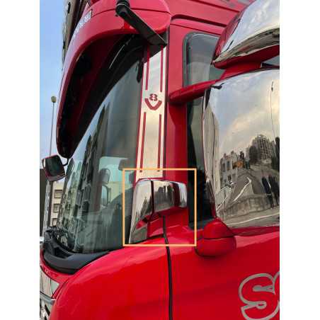 PLACCHETTA INOX SU CERNIERE PORTA SCANIA R