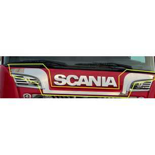 MASCHERINA INOX ESTERNA SUPERIORE SCANIA STREAMLINE