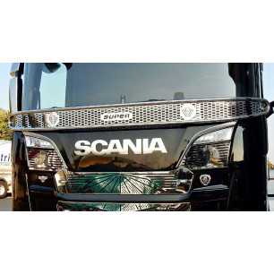 GRIGLIA PROTEGGI TERGI CRISTALLI PERSONALIZZABILE CON LOGHI E SCRITTE SCANIA NEW GENERATION