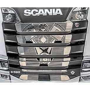 KIT MASCHERINA INOX PISTONI CON V8 SCANIA S