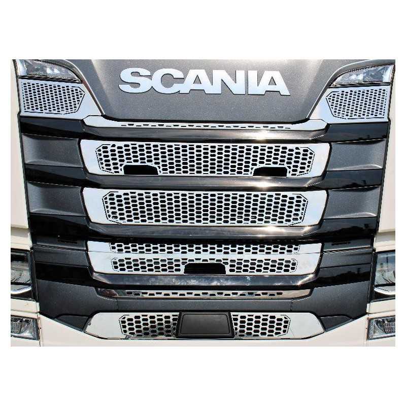 KIT MASCHERINA INOX SCANIA NEW GENERATION