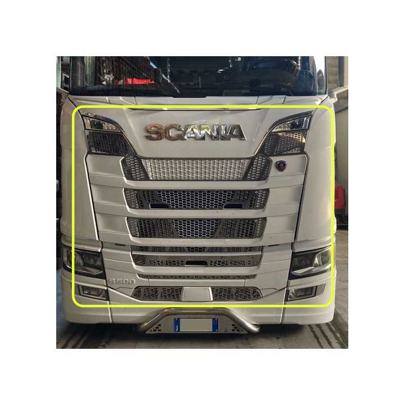 NEW GENERATION SCANIA STAINLESS STEEL MASK KIT