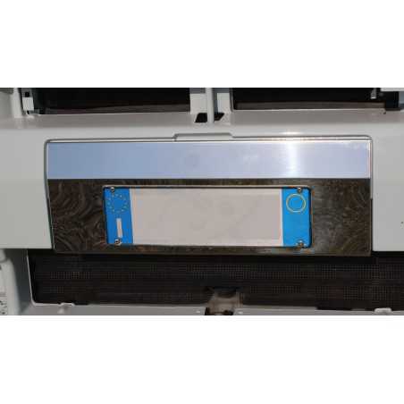 PLACCHETTA INOX PORTA TARGA IVECO EUROTECH