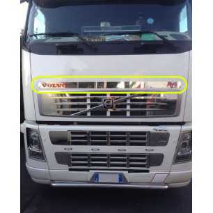 STAINLESS STEEL PLATE ABOVE VOLVO FH2 MASK