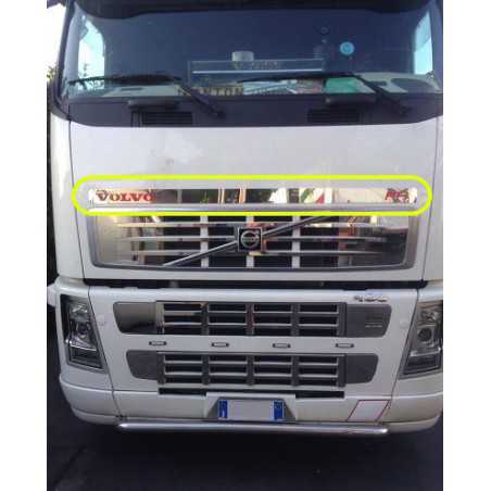 PLACCHETTA INOX SOPRA MASCHERINA VOLVO FH2