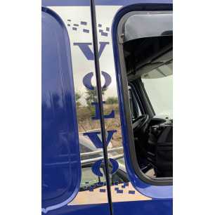 STAINLESS STEEL DOOR PLATE KIT IN 4 PCS VOLVO FH2