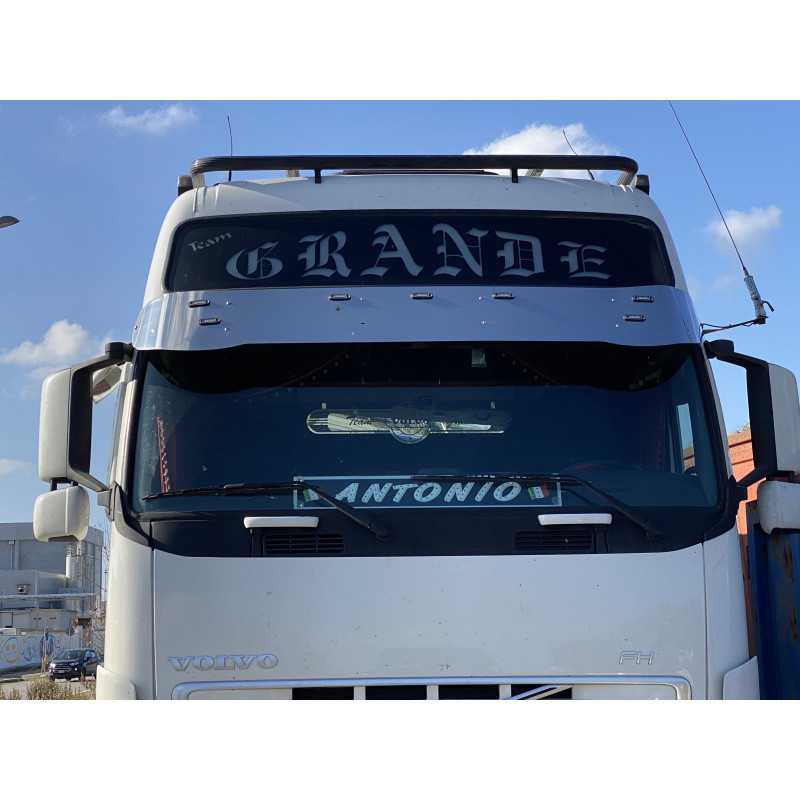 VISIERA INOX PARASOLE DA SOSTITUIRE ALL'ORIGINALE VOLVO FH2