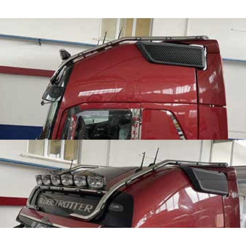 H GLOBETROTTER XXL CURVED ROOF LIGHT BRACKET VOLVO FH4