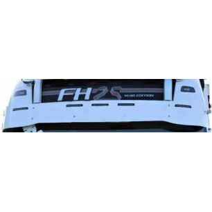 STAINLESS STEEL SUN VISOR + FH4 VOLVO BRACKETS