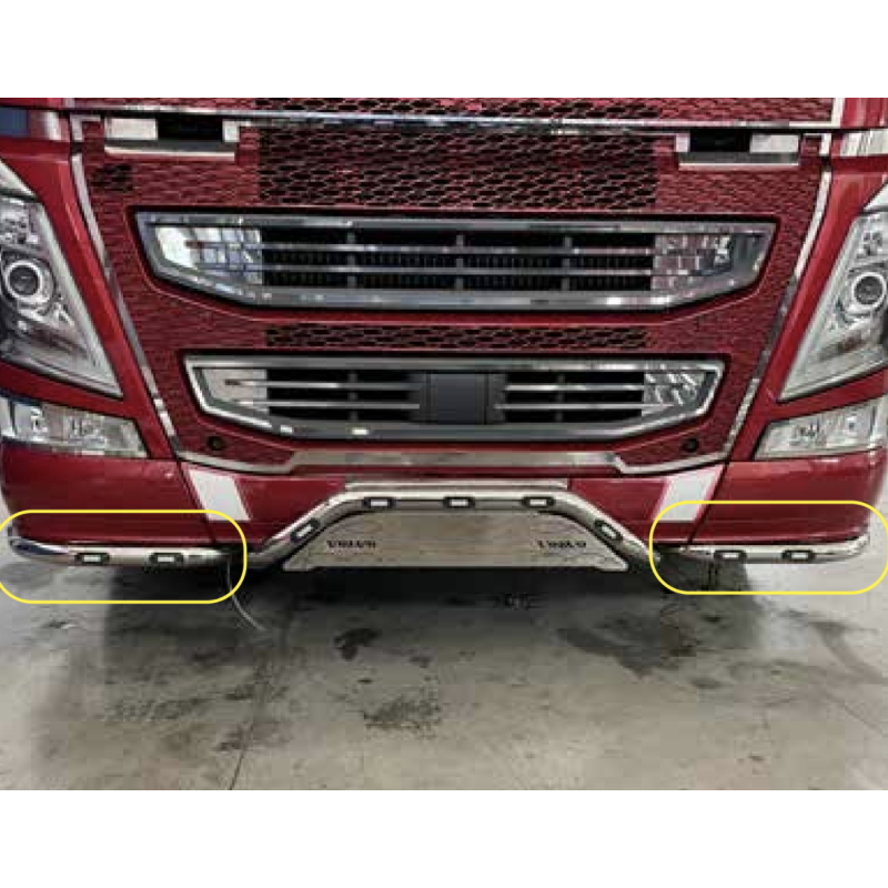 LOWER BUMPER CURVES KIT VOLVO FH4