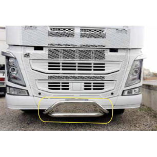 DOUBLE LICENSE PLATE TUBE VOLVO FH4