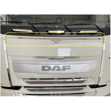 PLACCHETTA INOX INFERIORE TERGICRITALLI DAF XF 106