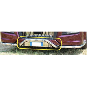 FRONT LICENSE PLATE TUBE MAN TGX E6