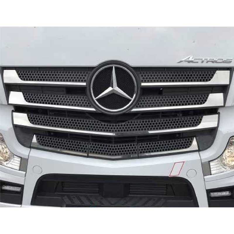 STAINLESS STEEL MASK KIT FOR LOW CAB 9 PCS MERCEDES MP4