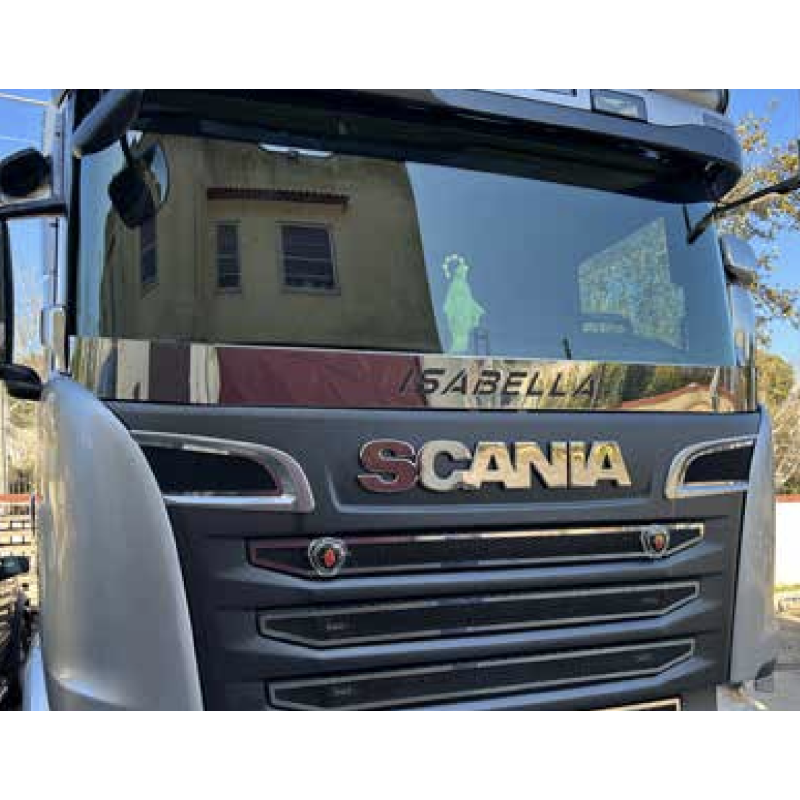 LAMIERA TERGICRISTALLI PERSONALIZZABILE SCANIA R