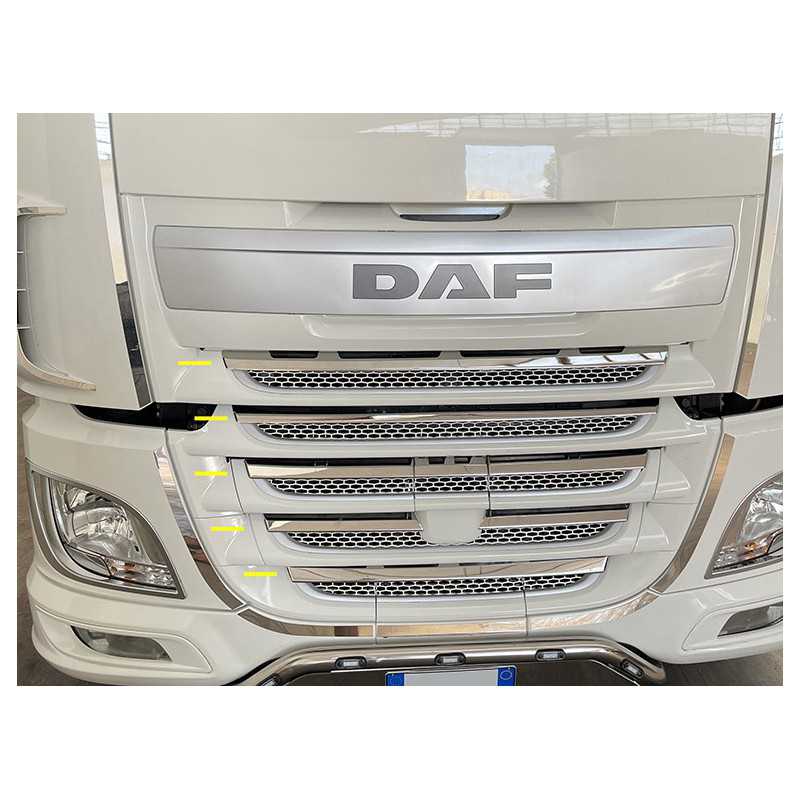 MASK TOP BANDS KIT 8 PCS DAF XF 106