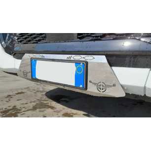 LICENSE PLATE HOLDER SHEET 1 PC DAF XG