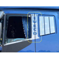 KIT PIANTONI PORTA INOX IN 4 PEZZI EUROCARGO