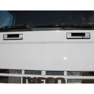 PLACCHETTE INOX PER MANIGLIE MASCHERINA 6 PZ IVECO EUROTECH