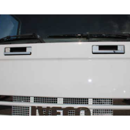 PLACCHETTE INOX PER MANIGLIE MASCHERINA 6 PZ IVECO EUROTECH