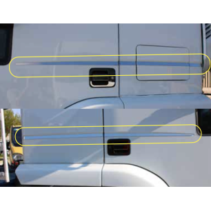 PLACCHETTE INOX PER PORTIERE IVECO EUROTECH