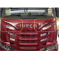 UPPER STAINLESS STEEL PLATES WITH 2 PCS IVECO S-WAY MASK