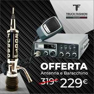 Baracchino Midland Quarantotto con Antenna Turbo 2001